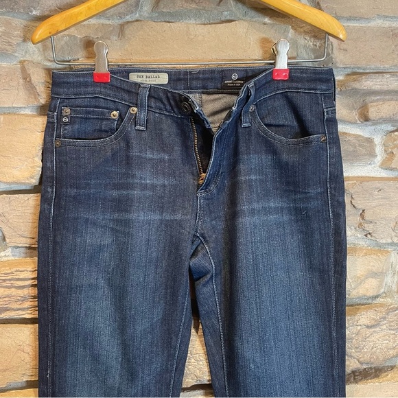 Adriano Goldschmied Low Rise Blue Jeans Womens Sz 26R The Ballad Slim Boot Cut - Picture 2 of 13